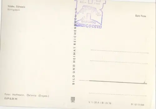 Königstein - von oben