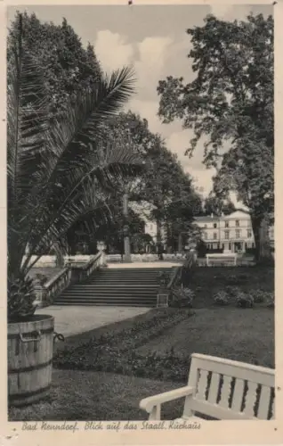 Bad Nenndorf - Blick auf das Staatl. Kurhaus - 1956
