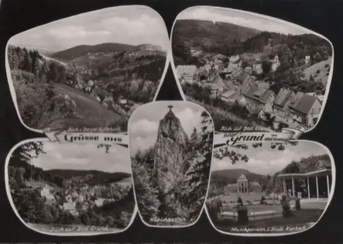 Bad Grund - u.a. Musikpavillon - 1965