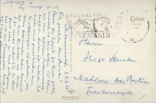 Mittenwald - mit Wetterstein