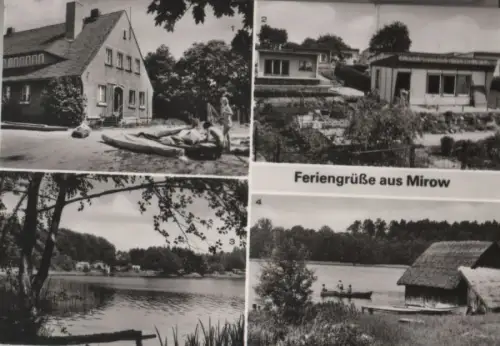Mirow - u.a. Bungalowsiedlung - 1986