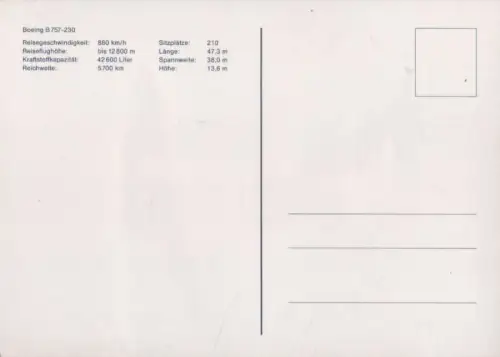 Boeing B757-230 InterCondor