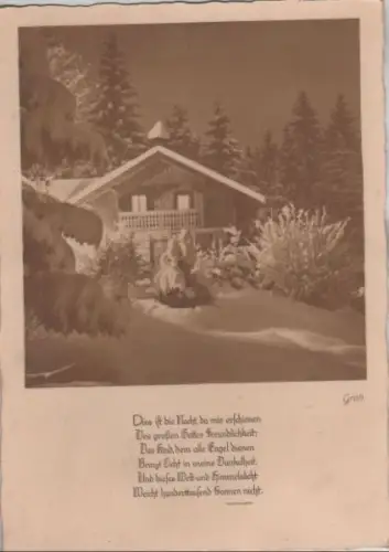 Sinnspruch, Religion - 1947