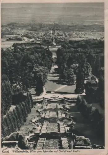Kassel-Wilhelmshöhe - Blick vom Herkules