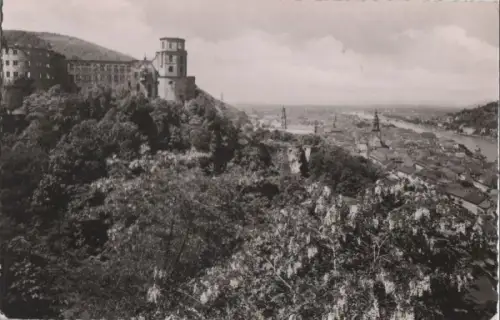 Heidelberg - Schloß und Stadt - 1957