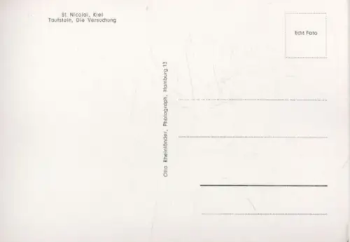 Kiel, St. Nicolai Taufstein