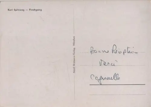 Karl Spitzweg Pirschgang