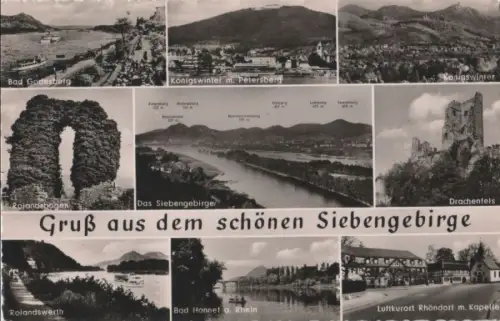 Siebengebirge - u.a. Königswinter - 1961