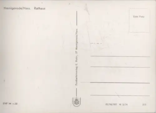 Wernigerode - Rathaus