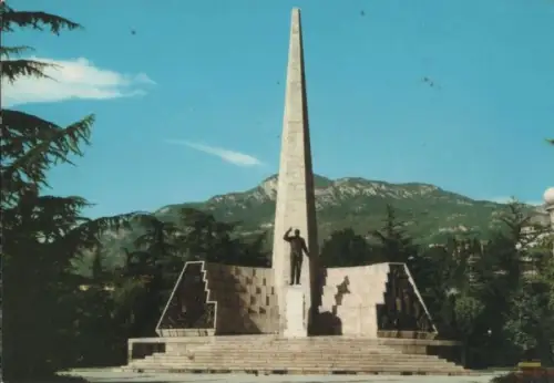 Italien - Italien - Triente - Trento - Monumento a Alcide Degasperi - ca. 1980