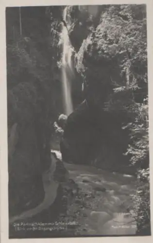 Garmisch-Partenkirchen - Partnachklamm b. Garmisch - Schleierfall - ca. 1935