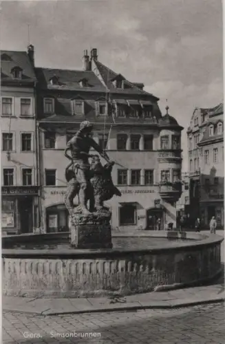 Gera - Simonsbrunnen - 1954