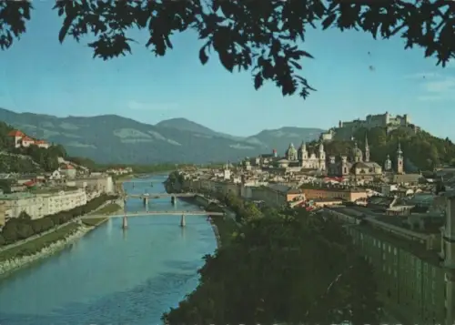 Österreich - Österreich - Salzburg - Blick auf Stadt und Festung - ca. 1980