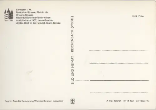 Schwerin - [REPRO] - Rostocker Straße