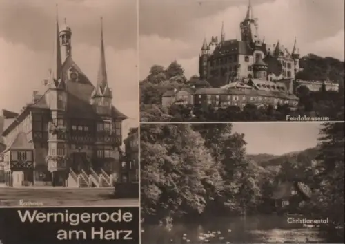Wernigerode - u.a. Rathaus - 1969
