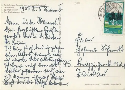 Rheinsberg - 4 Bilder