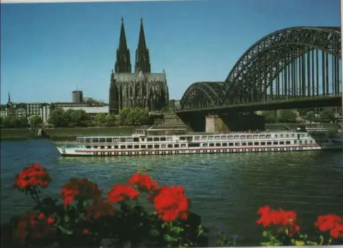 Köln - Rheinpanorama - ca. 1985