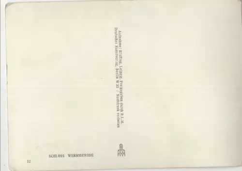 Wernigerode - Schloss