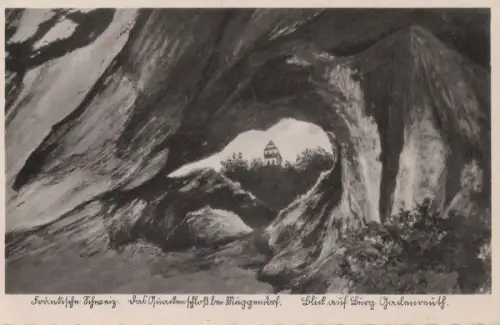 Wiesenttal-Muggendorf - Blick auf die Burg