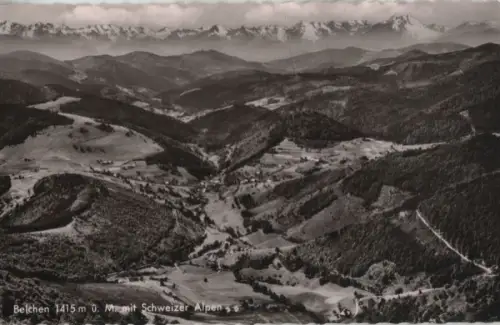 Belchen - mit Schweizer Alpen - ca. 1960