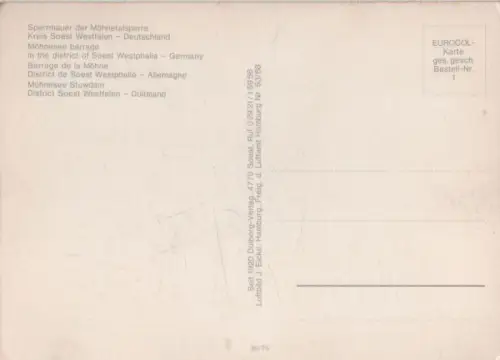 Möhnetalsperre - Sperrmauer