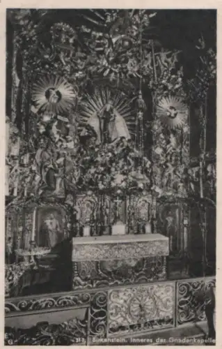 Fischbachau-Birkenstein - Inneres der Gnadenkapelle - 1947