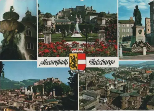 Österreich - Österreich - Salzburg - u.a. Mozartdenkmal - ca. 1975