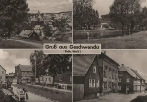Geschwenda - mit 4 Bildern - 1968