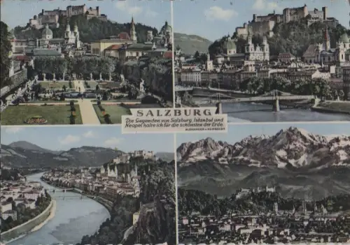 Österreich - Österreich - Salzburg - mit 4 Bildern - ca. 1970