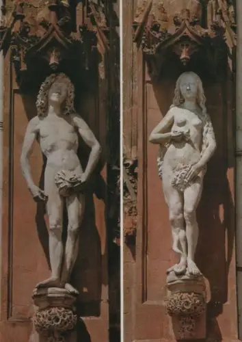 Adam und Eva - Marienkapelle - ca. 1980