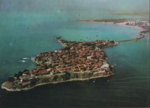 Bulgarien - Nessebre - Nessebar - Bulgarien - von oben
