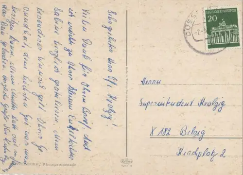 Düsseldorf - Rheinpromenade