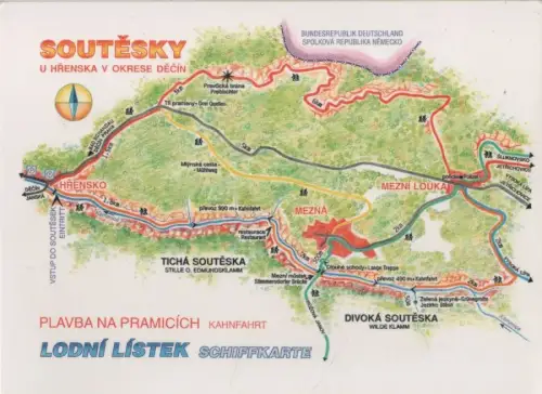 Tschechien - Mezna - Tschechien - Übersicht