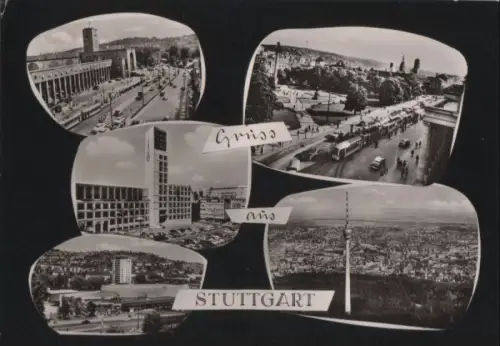Stuttgart - mit 5 Bildern - 1969