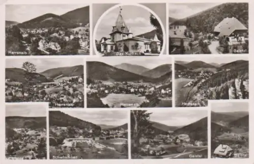 Bad Herrenalb und Gaistal - ca. 1955