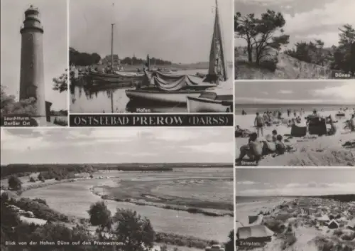 Prerow - u.a. Hafen - 1969