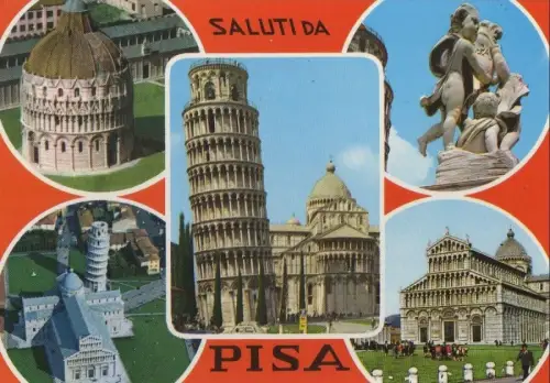 Italien - Italien - Pisa - mit 5 Bildern - ca. 1985