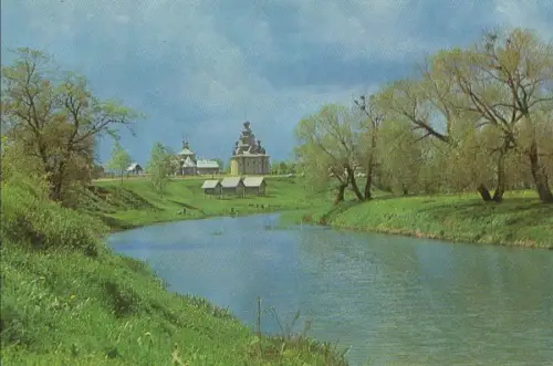 Russland - Susdal - Russland - Kemenka-Fluss