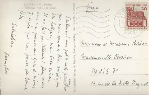 Lörrach - mit Tüllinger Höhe