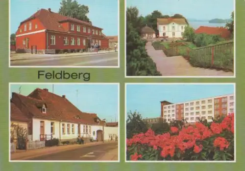 Feldberg Kr. Neustrelitz u.a. Rathaus - ca. 1985