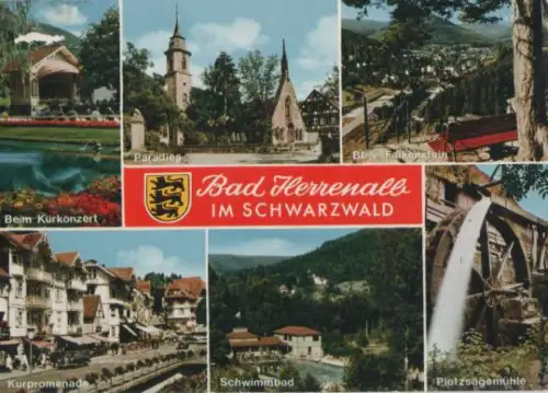 Bad Herrenalb u.a. Plotzsägemühle - 1975