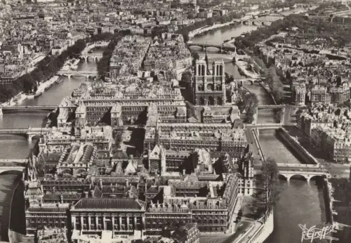 Frankreich - Paris - Frankreich - Vue arienne