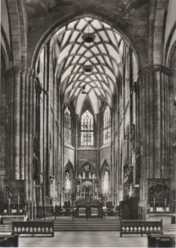 Freiburg - Münster - Blick in Chor - ca. 1975