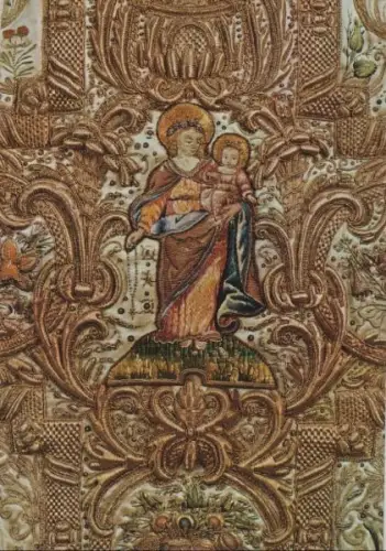 Schweiz - Schweiz - Einsiedeln - Stiftskirche, Madonna - ca. 1985