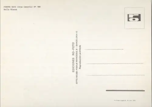 Spanien - Gran Canaria - Spanien - Puerto Rico - Bello Rincon