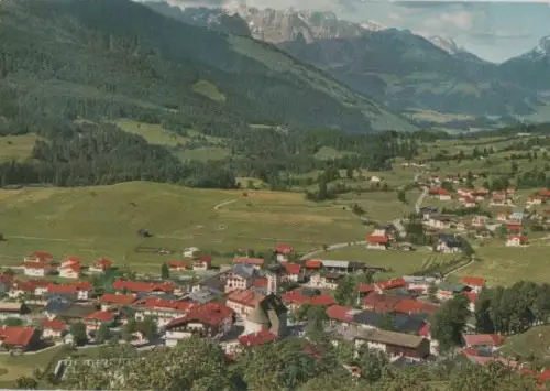 Reit im Winkl mit Kaisergebirge - 1965