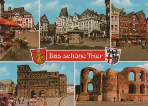 Trier - 5 Teilbilder - ca. 1980