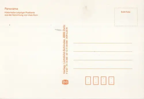 Leipzig - Panorama (Reprint)