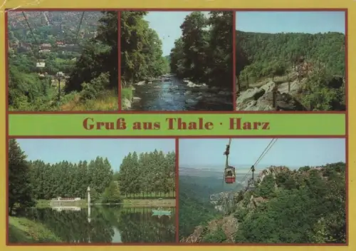 Thale - u.a. Roßtrappe - 1985