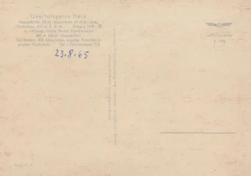 Okertalsperre - Brücke